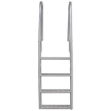 Vidaxl Dock Swimming Pool Ladder med 4 trin Aluminium 167 cm