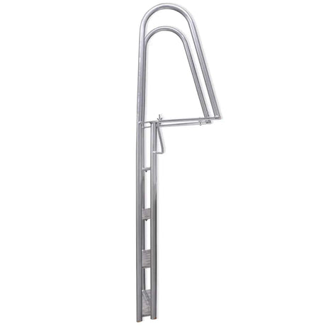 Vidaxl Dock Swimming Pool Ladder med 4 trin Aluminium 167 cm