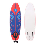 Vidaxl Surfboard 170 cm blå og rød