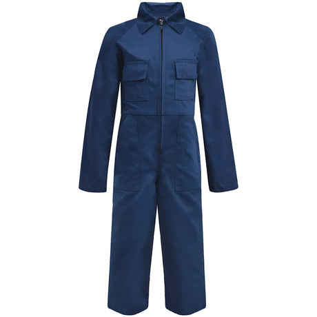 Vidaxl kinderoverall met mouwen maat 110 116 blauw