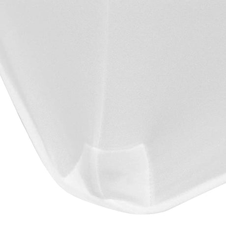 Vidaxl Table Cover Stretch White 243x76x74 cm 2 STS