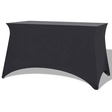 VIDAXL TABLE Cover Stretch Anthracite 243x76x74 cm 2 stk