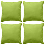 Vidaxl udendørs puder 45x45 cm Apple Green 4 stk