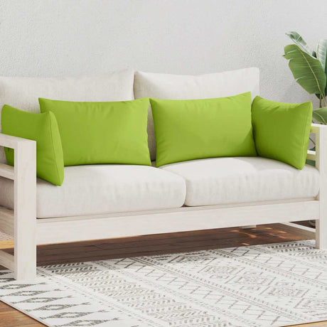 Vidaxl udendørs puder 60x40 cm Apple Green 4 stk