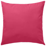 Vidaxl udendørs puder 45x45 cm lyserød 2 stk