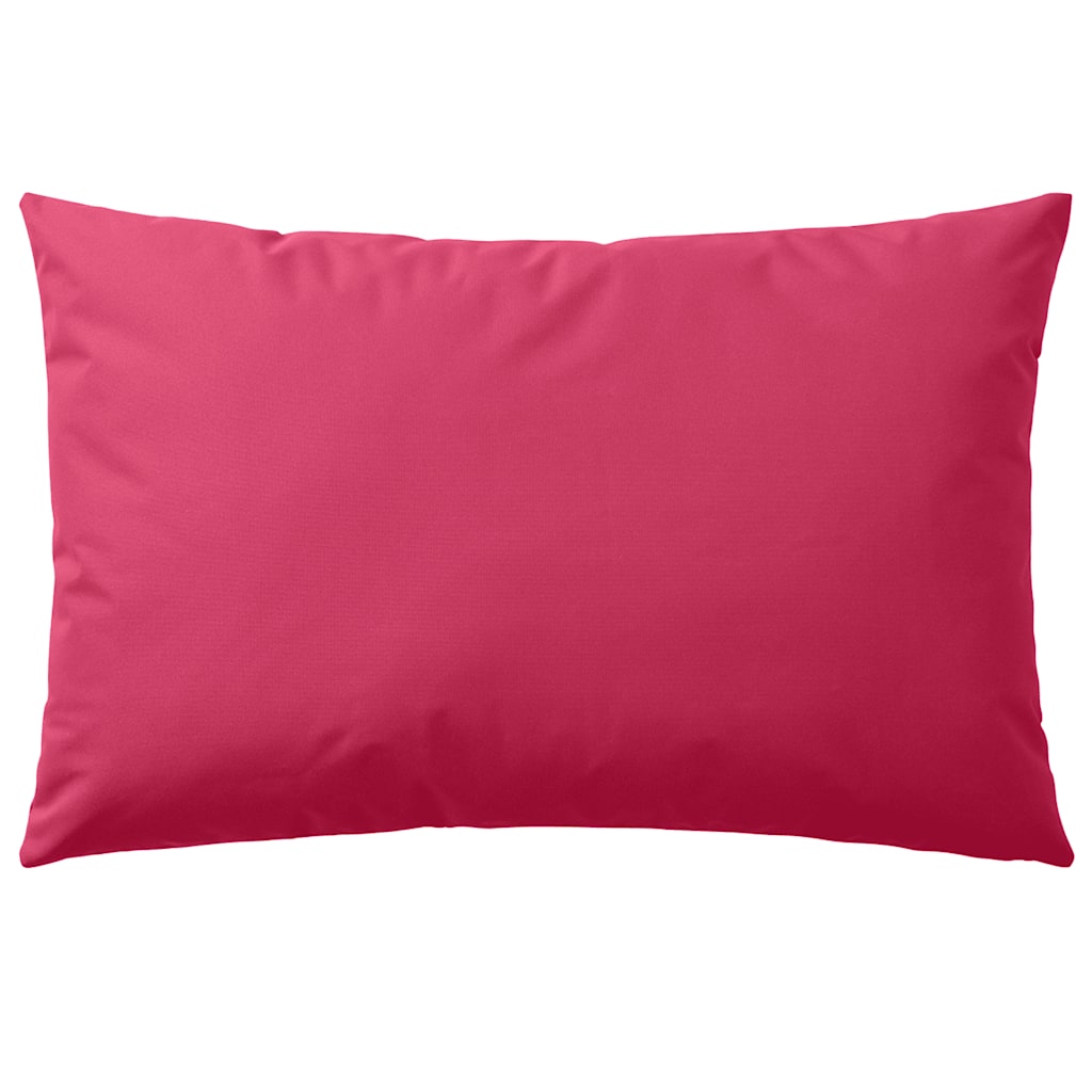 Vidaxl udendørs puder 60x40 cm lyserød 4 stk