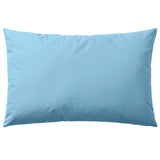 Vidaxl udendørs puder 60x40 cm lyseblå 4 m