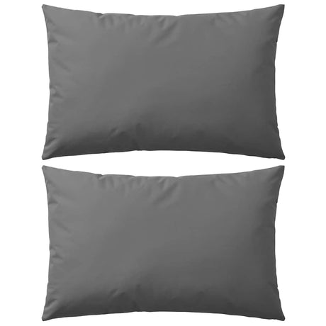 Vidaxl udendørs puder 60x40 cm grå 2 stk