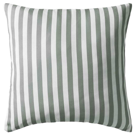 Vidaxl udendørs puder 45x45 cm stribet grå 2 stk