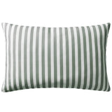 Vidaxl udendørs puder 60x40 cm stribet grå 2 stk