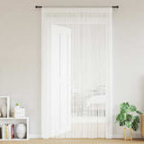 Vidaxl Wire Curtains 2 PCS 100x250 cm hvid