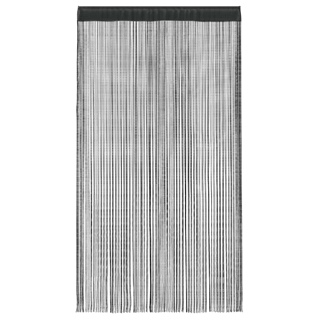 Vidaxl Wire Curtains 2 St 140x250 cm sort