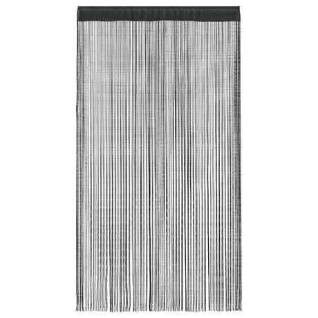 Vidaxl Wire Curtains 2 St 140x250 cm sort