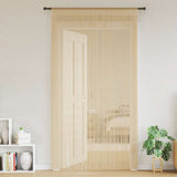 Vidaxl Wire Curtains 140x250 cm beige 2 m