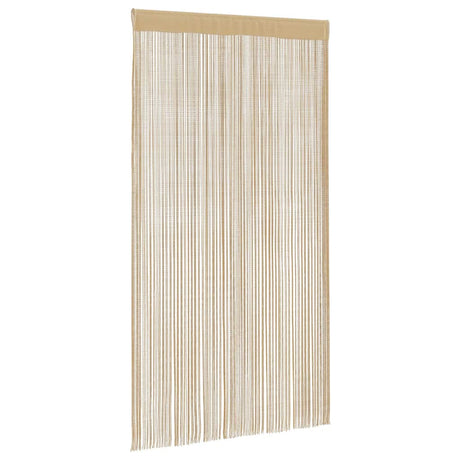 Vidaxl Wire Curtains 140x250 cm beige 2 m