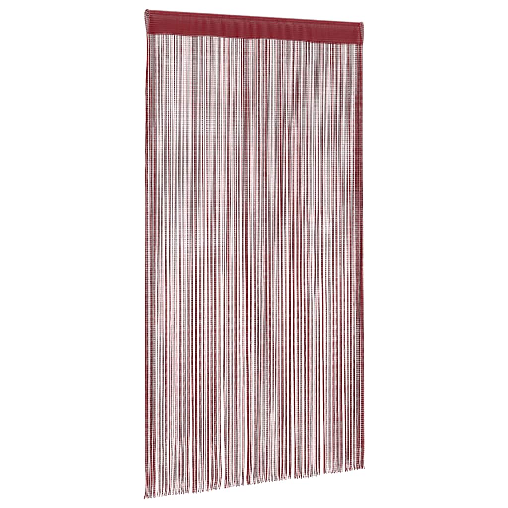 VidaXL trådgardiner 100x250 cm vinrøde 2 stk