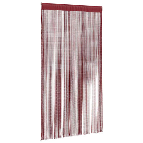VidaXL trådgardiner 100x250 cm vinrøde 2 stk