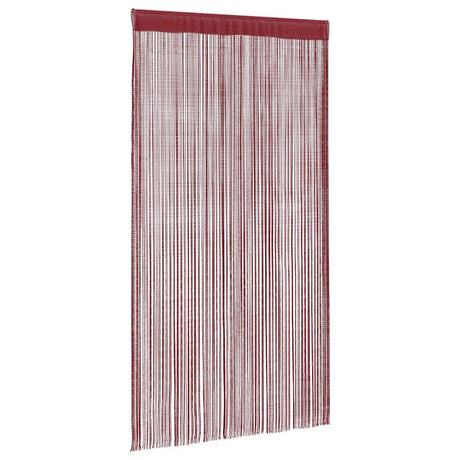 VidaXL trådgardiner 140x250 cm vinrøde 2 stk