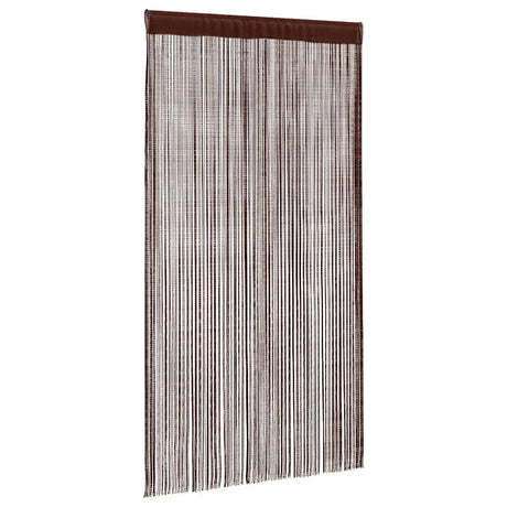 Vidaxl Wire Curtains 140x250 cm brun 2 stk