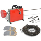 Vidaxl røringsmaskine 250 W 15 m x 16 mm 4,5 m x 9,5 mm