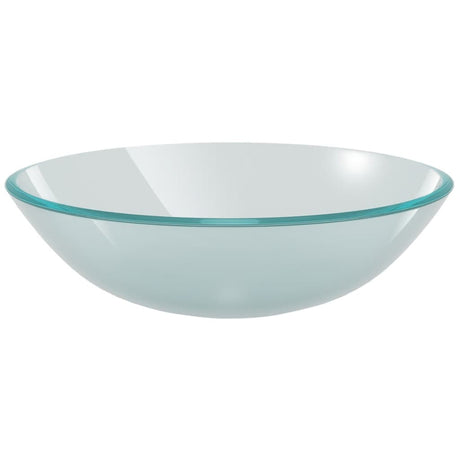 Vidaxl Washbasin hærdet glas 42 cm Matt Glass