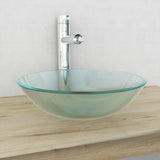 Vidaxl Washbasin hærdet glas 42 cm Matt Glass