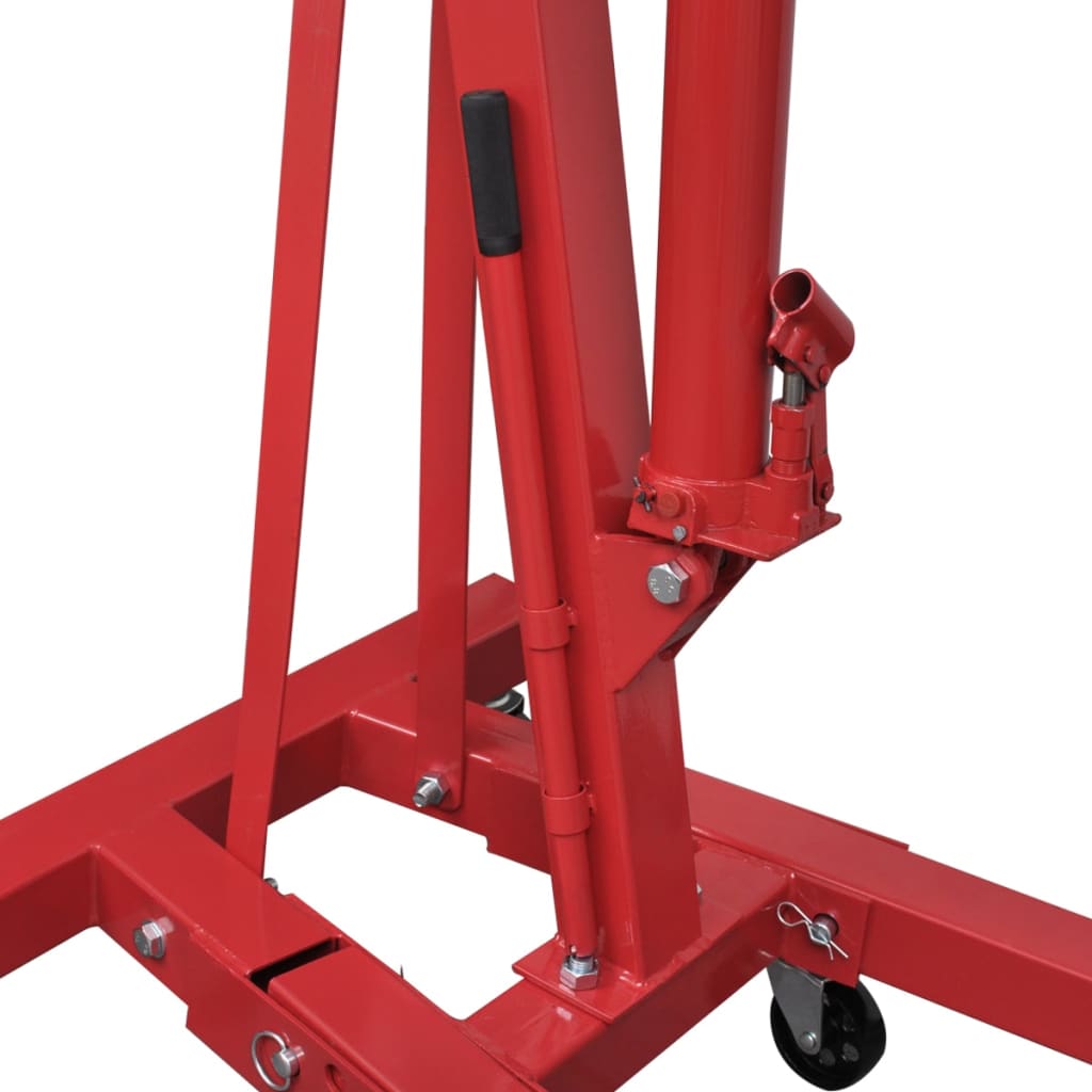 Vidaxl sammenfoldelig motorkran 2 ton 88,2 kg