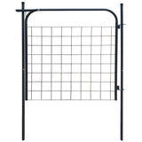 Vidaxl Tuinpoort 100x100 cm anthracit