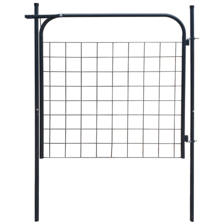 Vidaxl Tuinpoort 100x100 cm anthracit