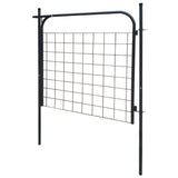 Vidaxl Tuinpoort 100x100 cm anthracit