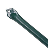 Vidaxl Garden Posts 1 M Metal Green 10 Pcs