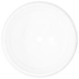 Vidaxl Washbasin Round 40x15 cm keramisk hvid