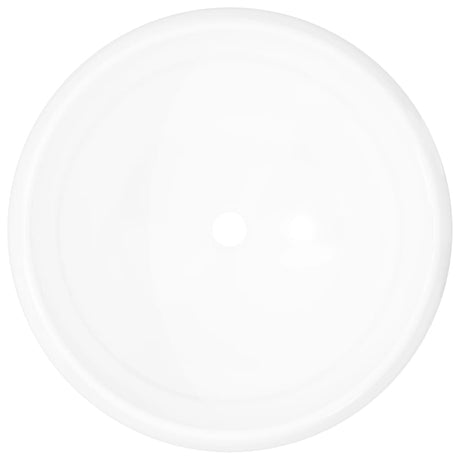 Vidaxl Washbasin Round 40x15 cm keramisk hvid