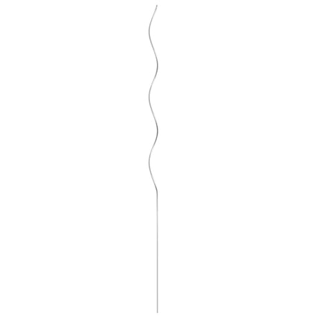 Vidaxl Plain Stick Spiral 110 cm Galvaniseret stål 50 STS
