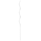 Vidaxl Plain Stick Spiral 110 cm Galvaniseret stål 20 STS
