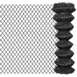 Vidaxl mesh hegn 25x1,25 m stålgrå