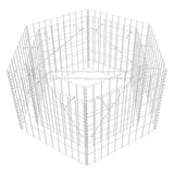 Vidaxl Gabion Planter Insent Hexagonal 100x90x50 cm