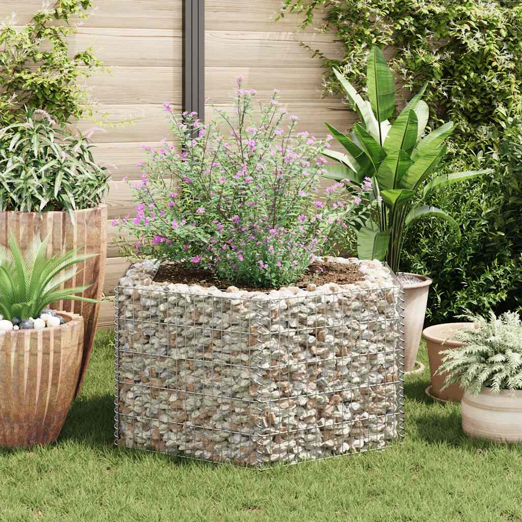 Vidaxl Gabion Planter Insent Hexagonal 100x90x50 cm