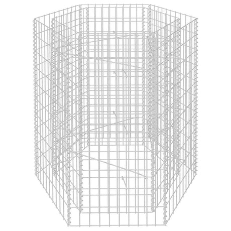 Vidaxl Gabion Planter Insent Hexagonal 100x90x100 cm