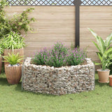 Vidaxl Gabion Planter Insented Hexagonal 160x140x50 cm