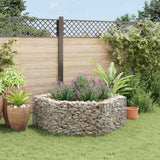 Vidaxl Gabion Planter Insented Hexagonal 160x140x50 cm