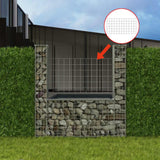 Vidaxl Gabion kurv U-formet 160x20x150 cm stål