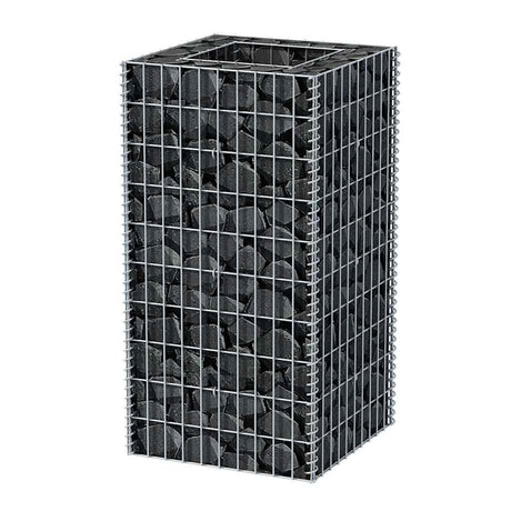 Vidaxl Gabion Planning Box hævet 50x50x100 cm stål