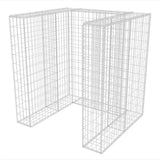 Vidaxx gabion enkelt skraldespand konvertering 110x100x120 cm stål