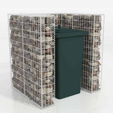 Vidaxx gabion enkelt skraldespand konvertering 110x100x120 cm stål