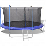 Vidaxl 5-delt trampolinsæt 4,57 m