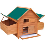 Vidaxl Chicken Coop 157x97x110 cm træ