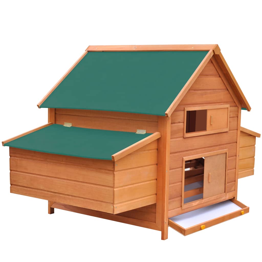 Vidaxl Chicken Coop 157x97x110 cm træ