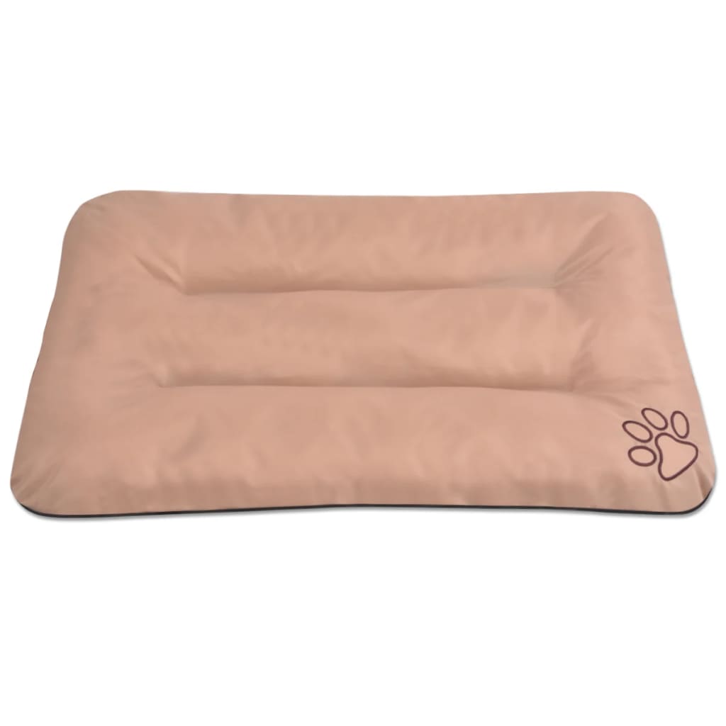 Vidaxl hundemadrasstørrelse l beige