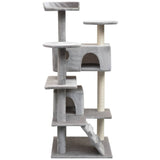 Vidaxl Cat Scraping Post med sisal skrabende stillinger 125 cm grå